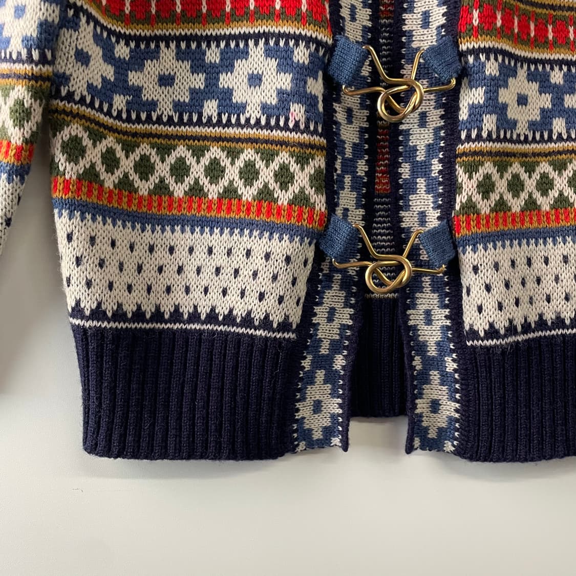 맥그리거 엔틱 울 노르딕 가디건 상품이미지4