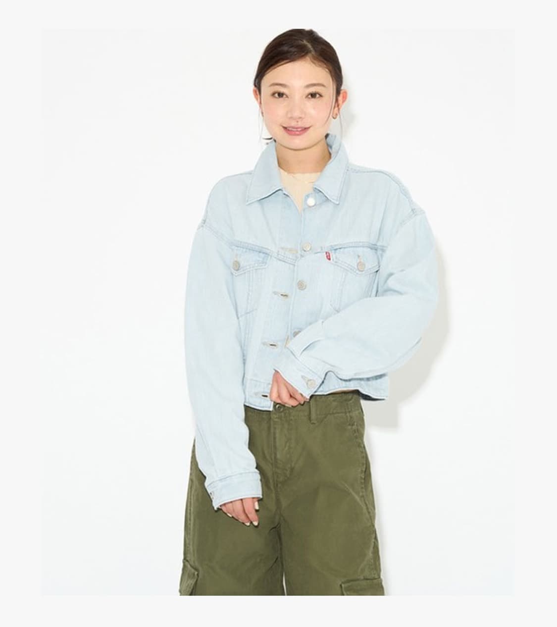 LEVI’S - 24SS FEATHERWEIGHT CROP JACKET 상품이미지2