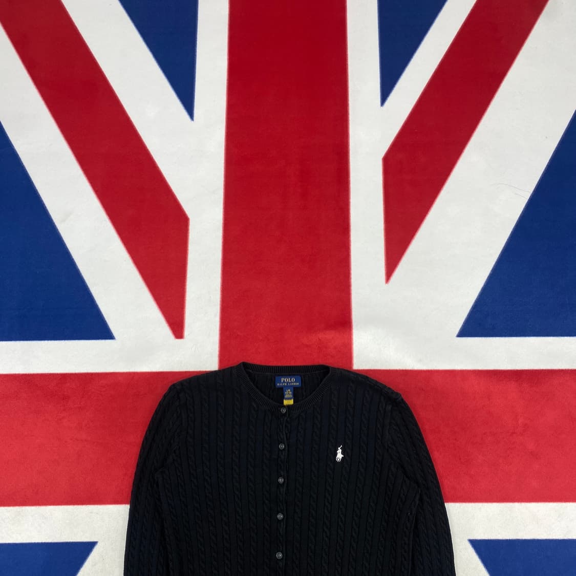 폴로 가디건 실측 여성44 상품이미지2