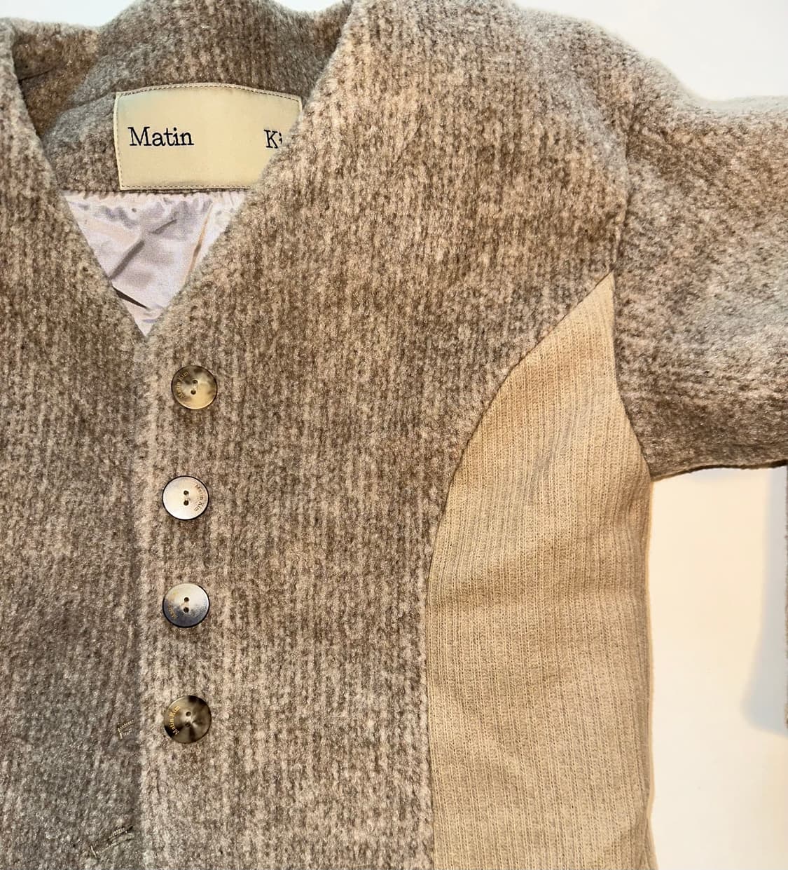 마뗑킴 볼륨 가디건 자켓 상품이미지1