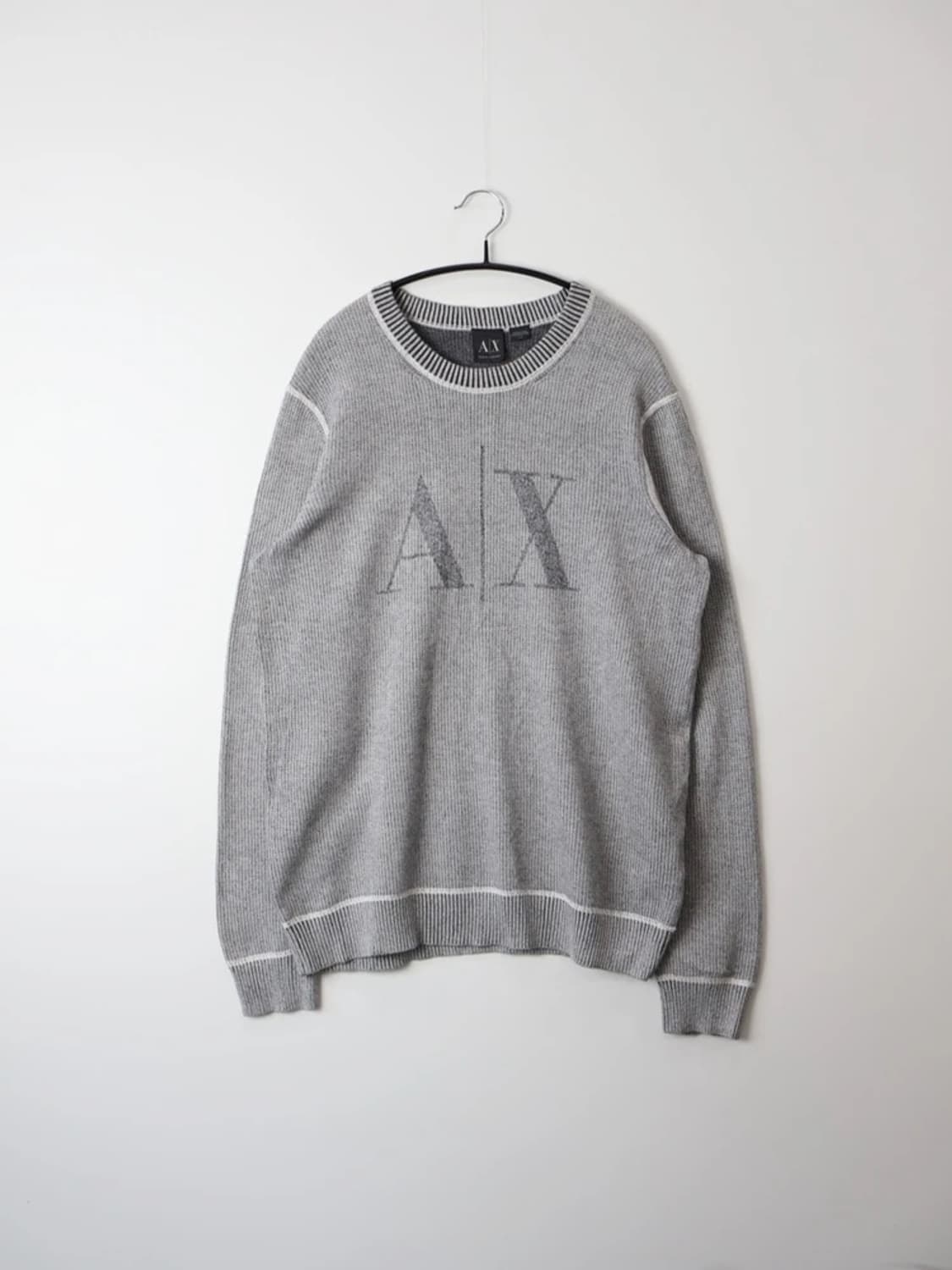 Armani Exchange Logo Knit Sweater 상품이미지3