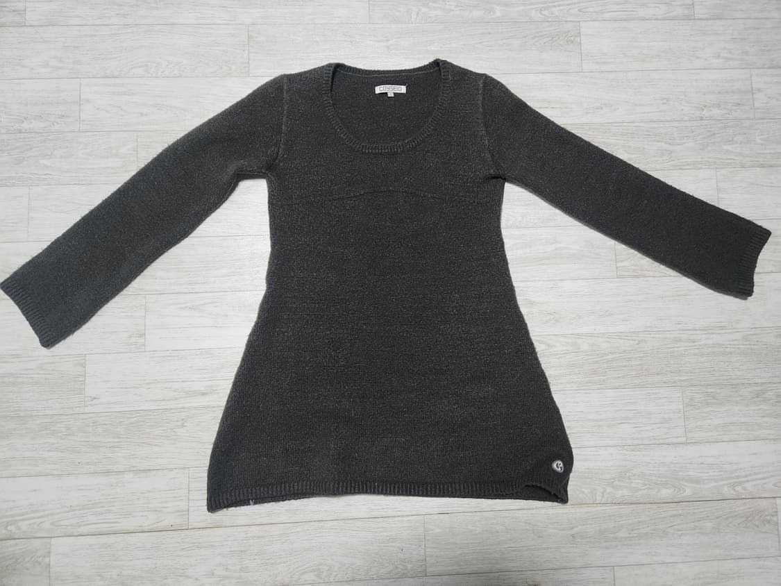 코이세이오 부클 니트 원피스 브라운 1 상품이미지2