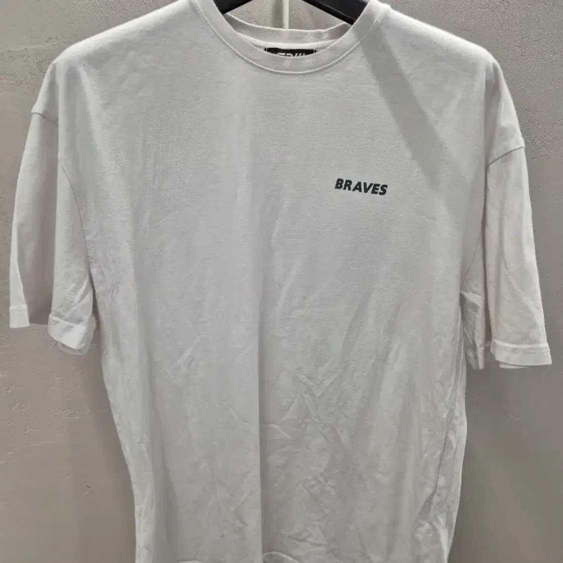 RBW BRAVES 화이트 반팔티 M 상품이미지2