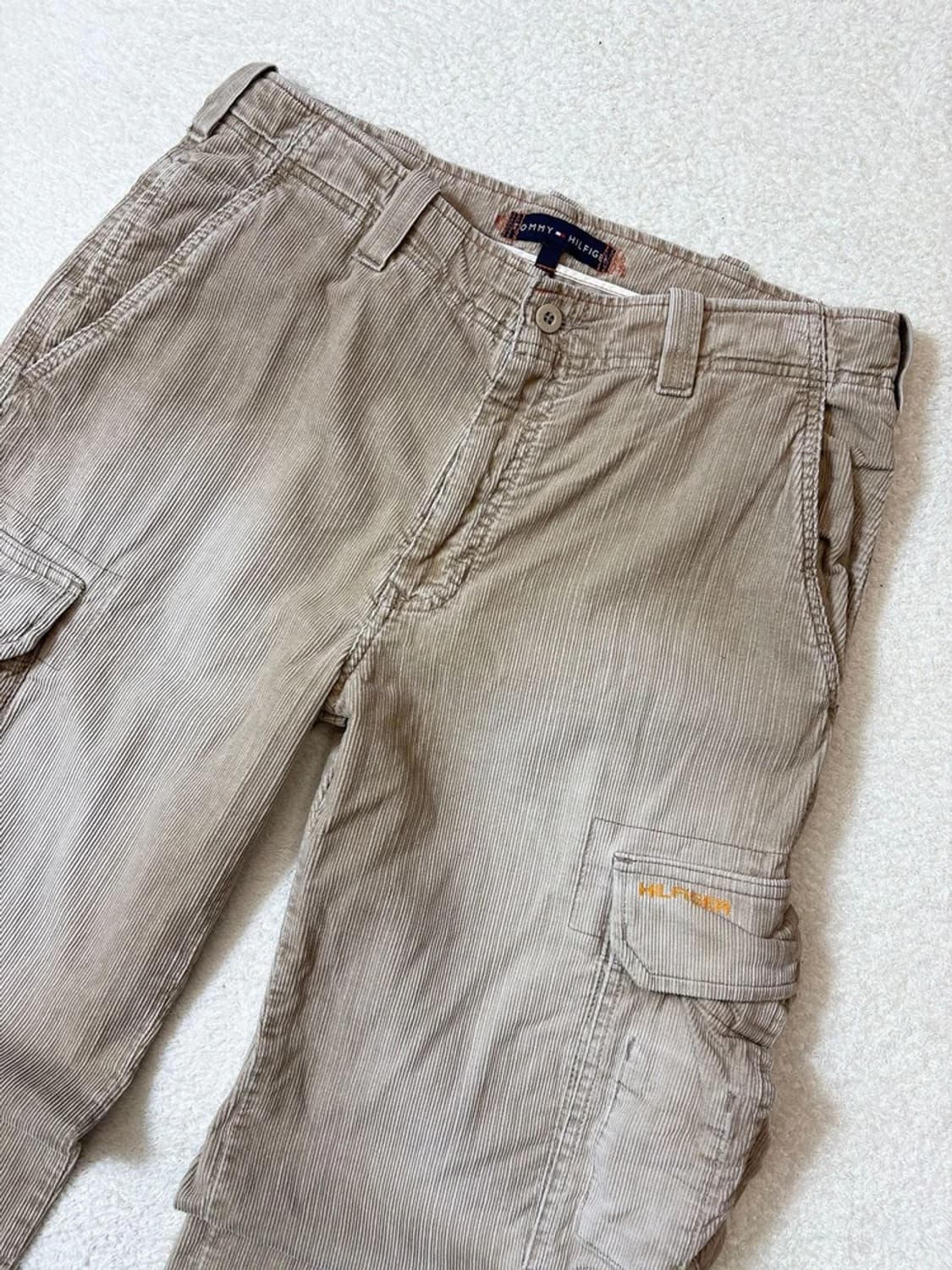 타미힐피거 00's 워시드 와이드 코듀로이 팬츠 PN6254 상품이미지2
