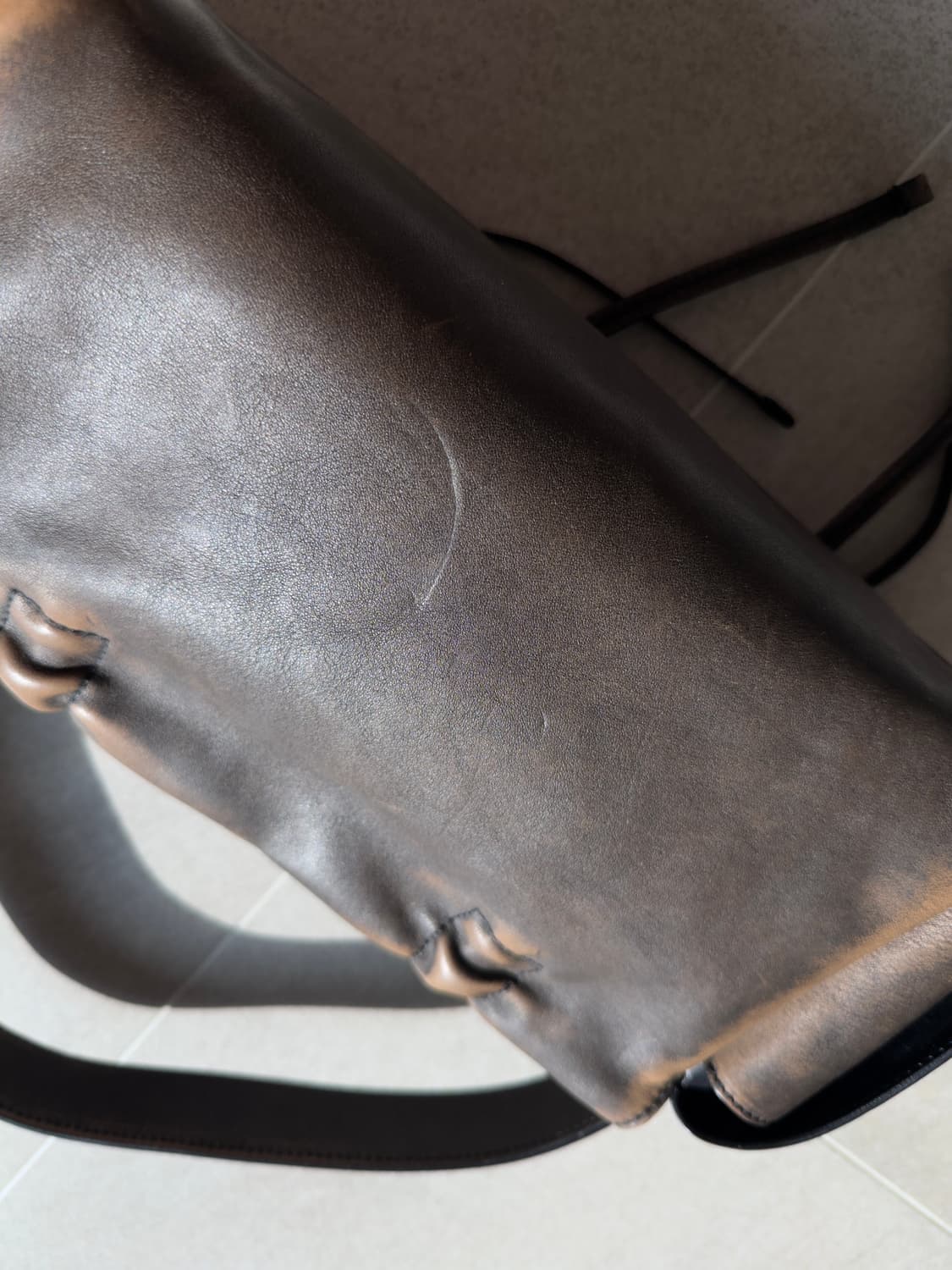 아크네 멀티포켓 유즈백 브라운 상품이미지4