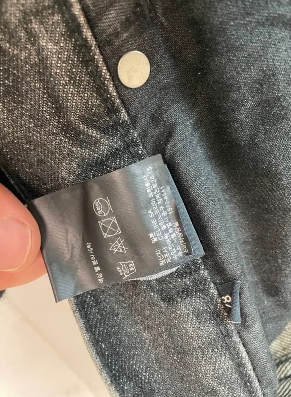 셀린느 웨슬리진 흑청 상품이미지6