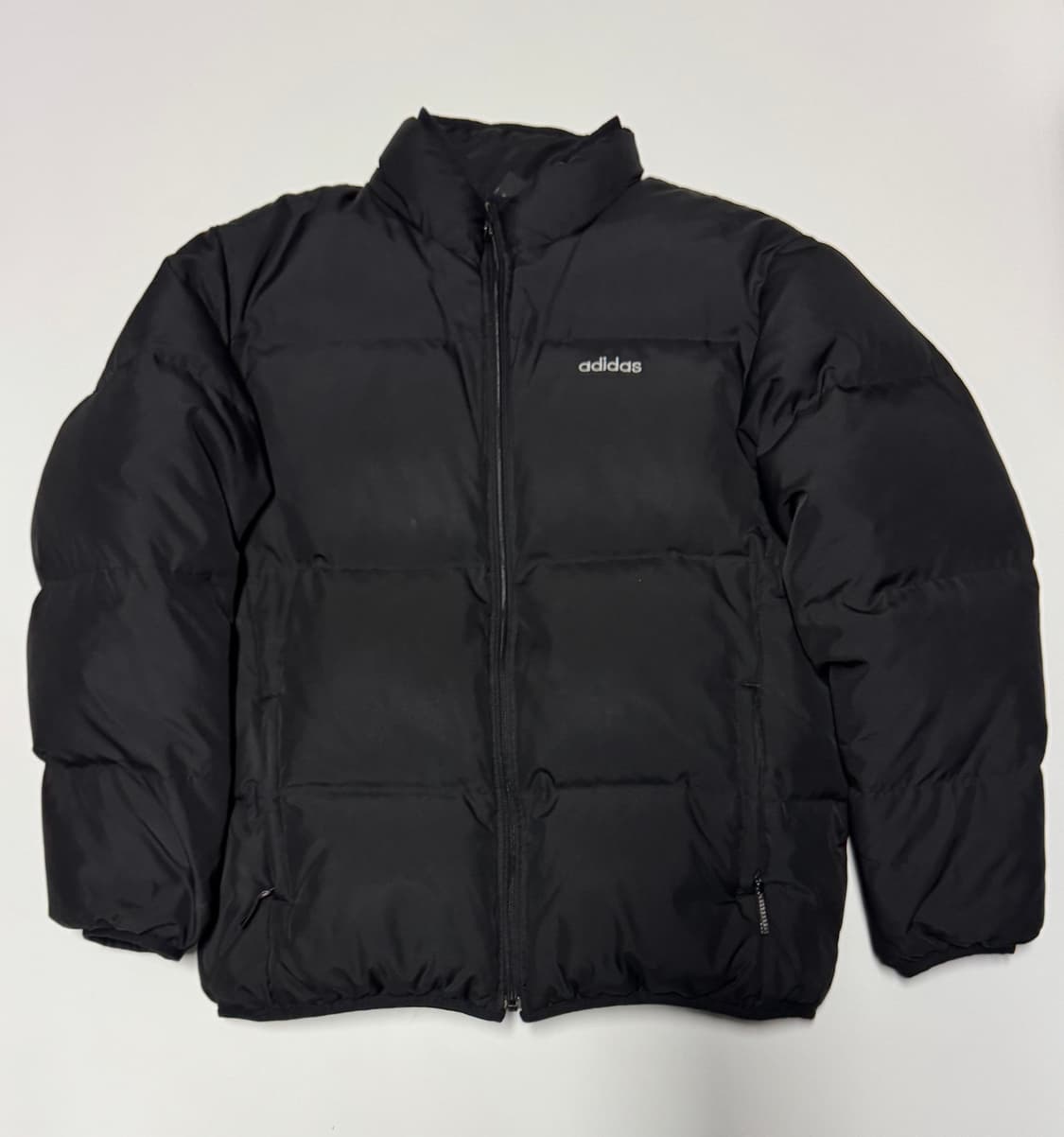 아디다스 올드스쿨 덕 다운 미니멀 패딩 XL~L 블랙 상품이미지1
