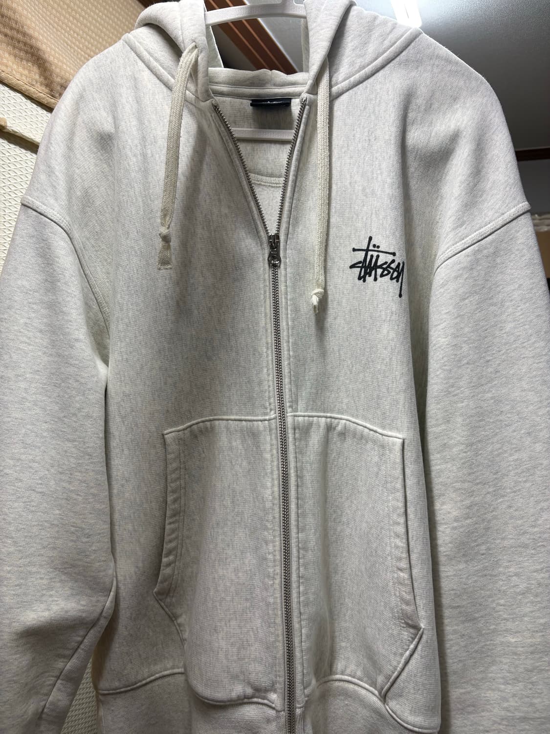 Stussy 후드집업 ash 색  상품이미지1