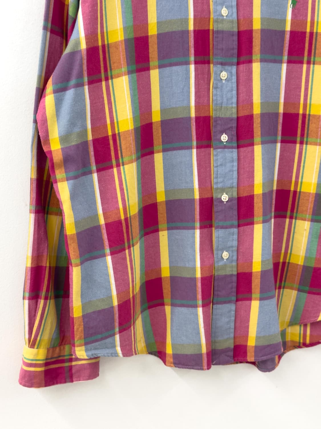 폴로 랄프로렌 마드라스 체크셔츠 상품이미지3