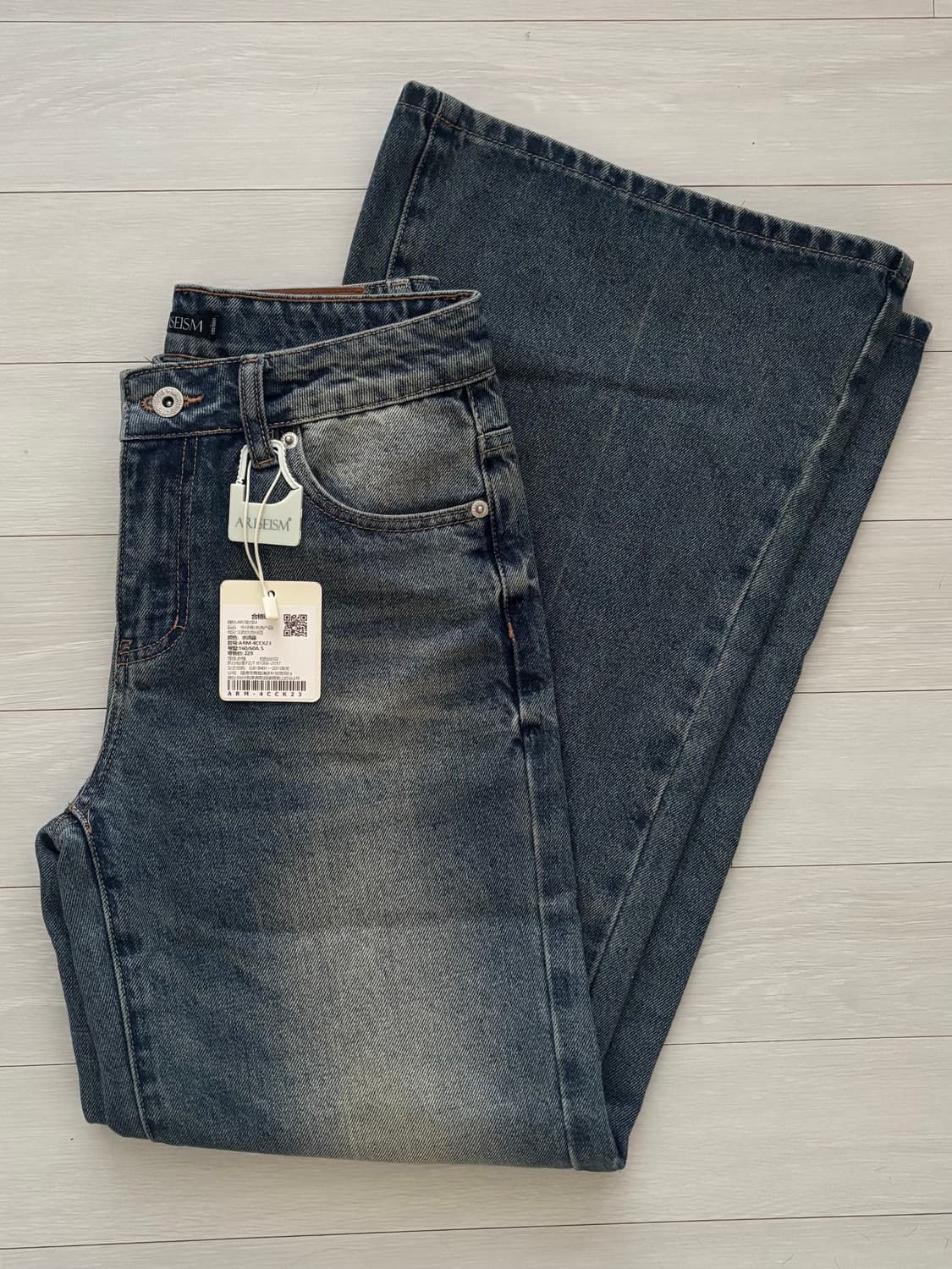 [Ariseism] 새제품 Simona pants 시모나 워싱 와이드 팬 상품이미지5