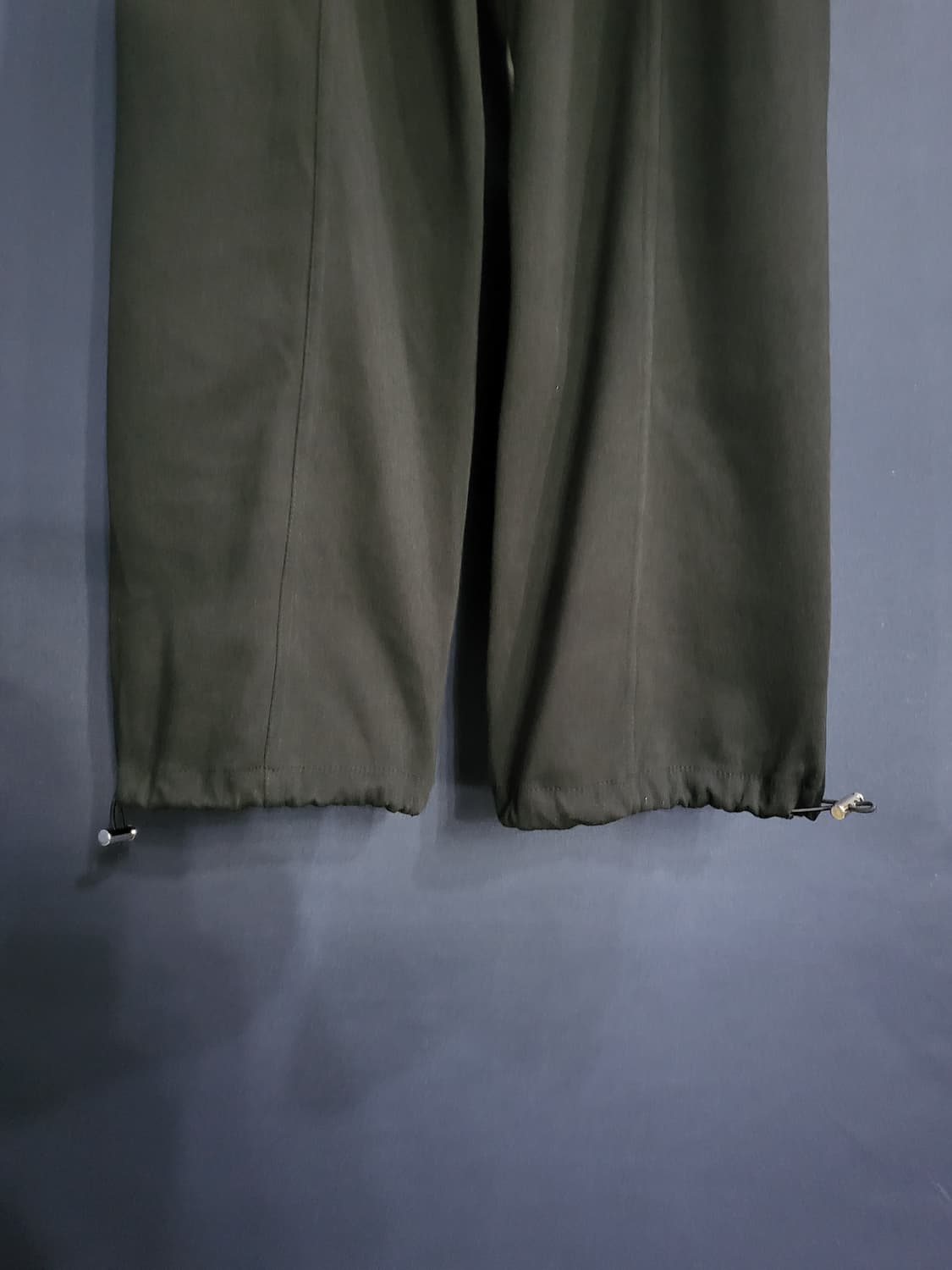 와이드 스트링 밴드 레더 팬츠(새상품) 상품이미지4