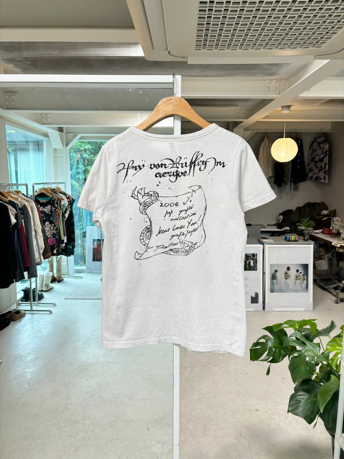 PAP 타투 티셔츠 상품이미지2