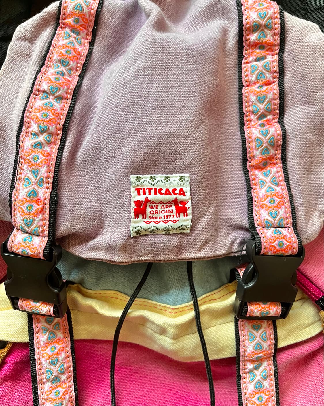 1990s TITICACA Japan Old Ethnic Backpack 상품이미지4