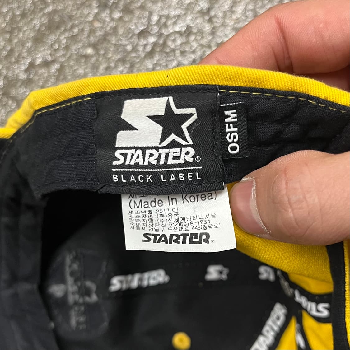 스타터 x 우탱클랜 볼캡 상품이미지5