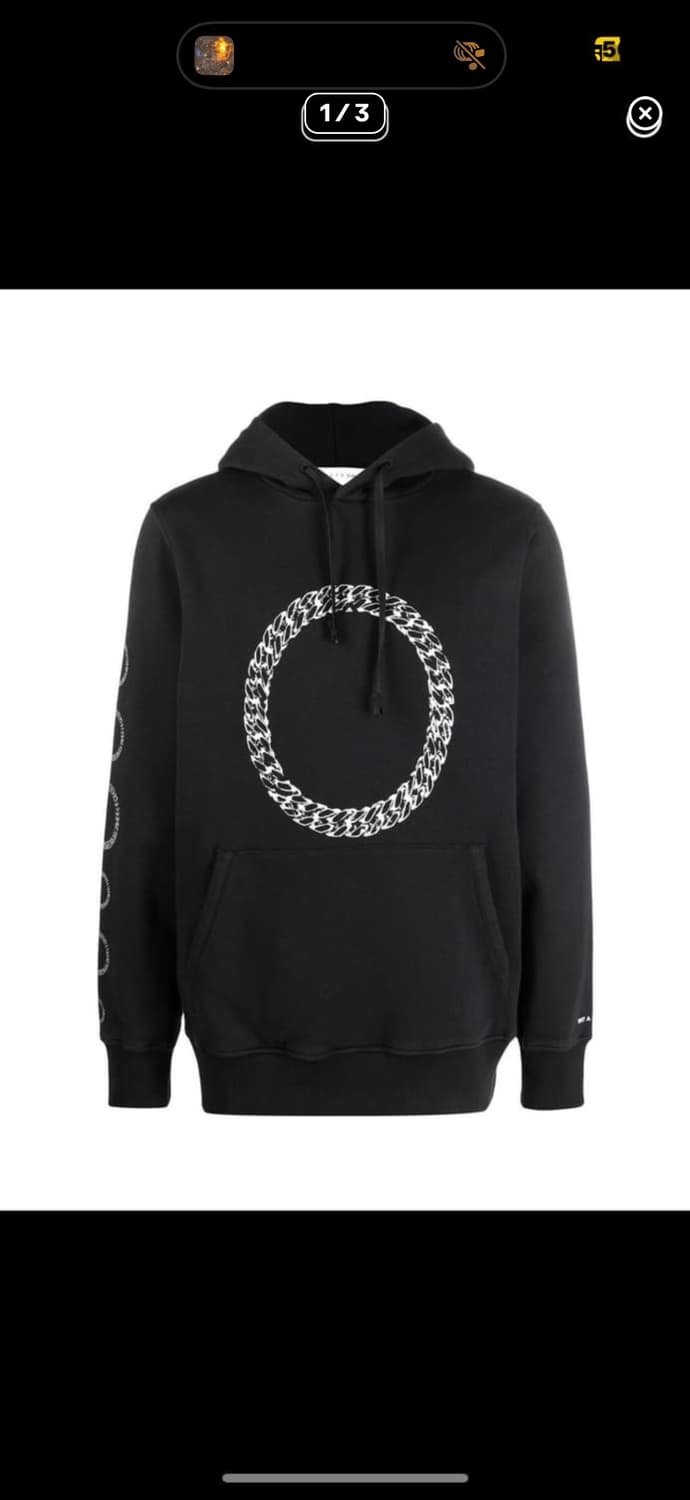 1017 alyx 체인 후디 상품이미지1