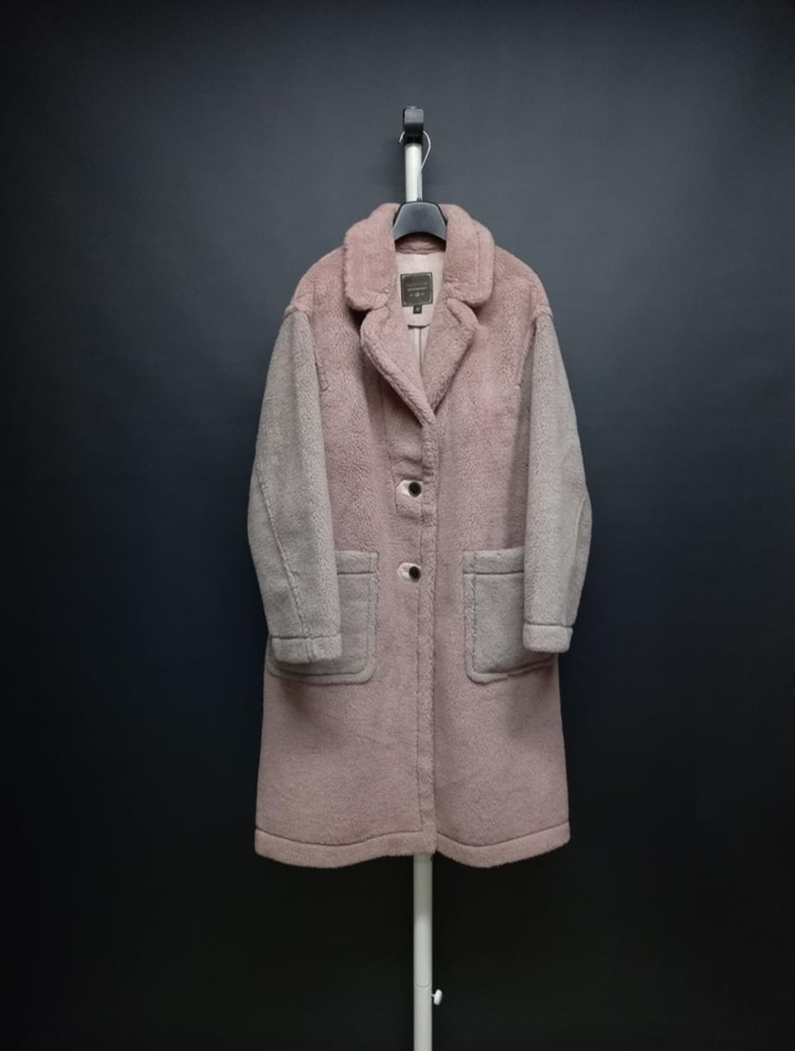 새 써스데이아일랜드 부클 테디베어 롱 코트 66 상품이미지1