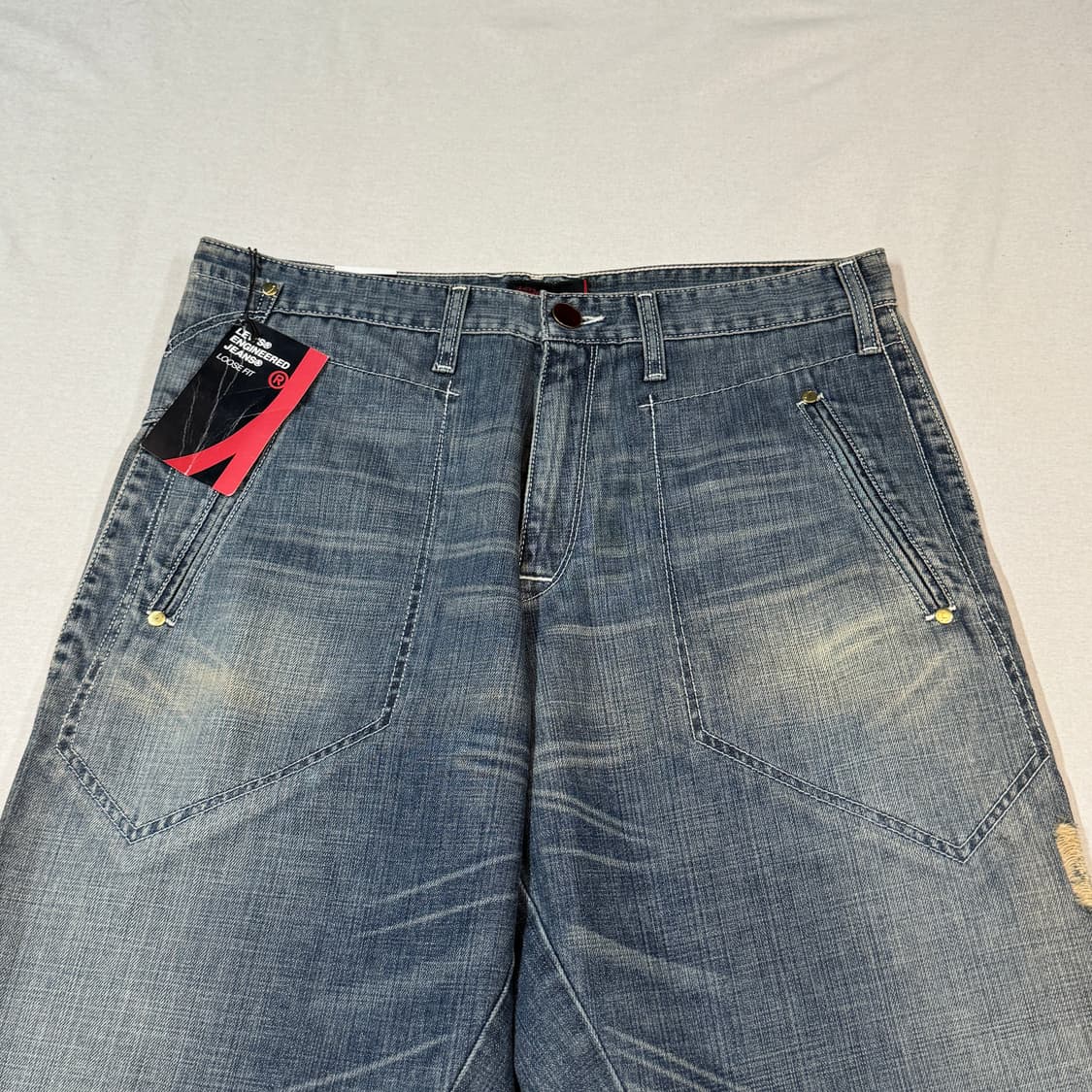 34inch) 리바이스 엔지니어드 진스 루즈핏 데님 청바지 상품이미지2