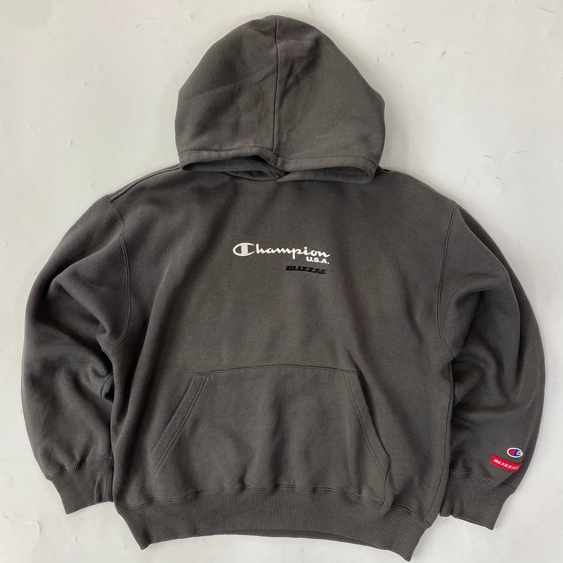 Champion(챔피언) x BLIZZAK(블리자크) 협업 빈티지 후드티 상품이미지2