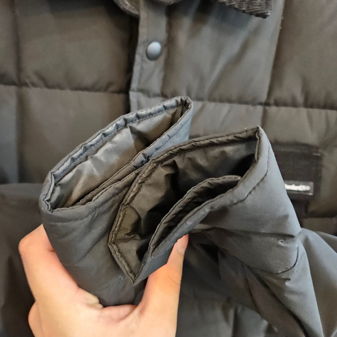 NIL 오리털 누빔 코치 패딩자켓 100 상품이미지3