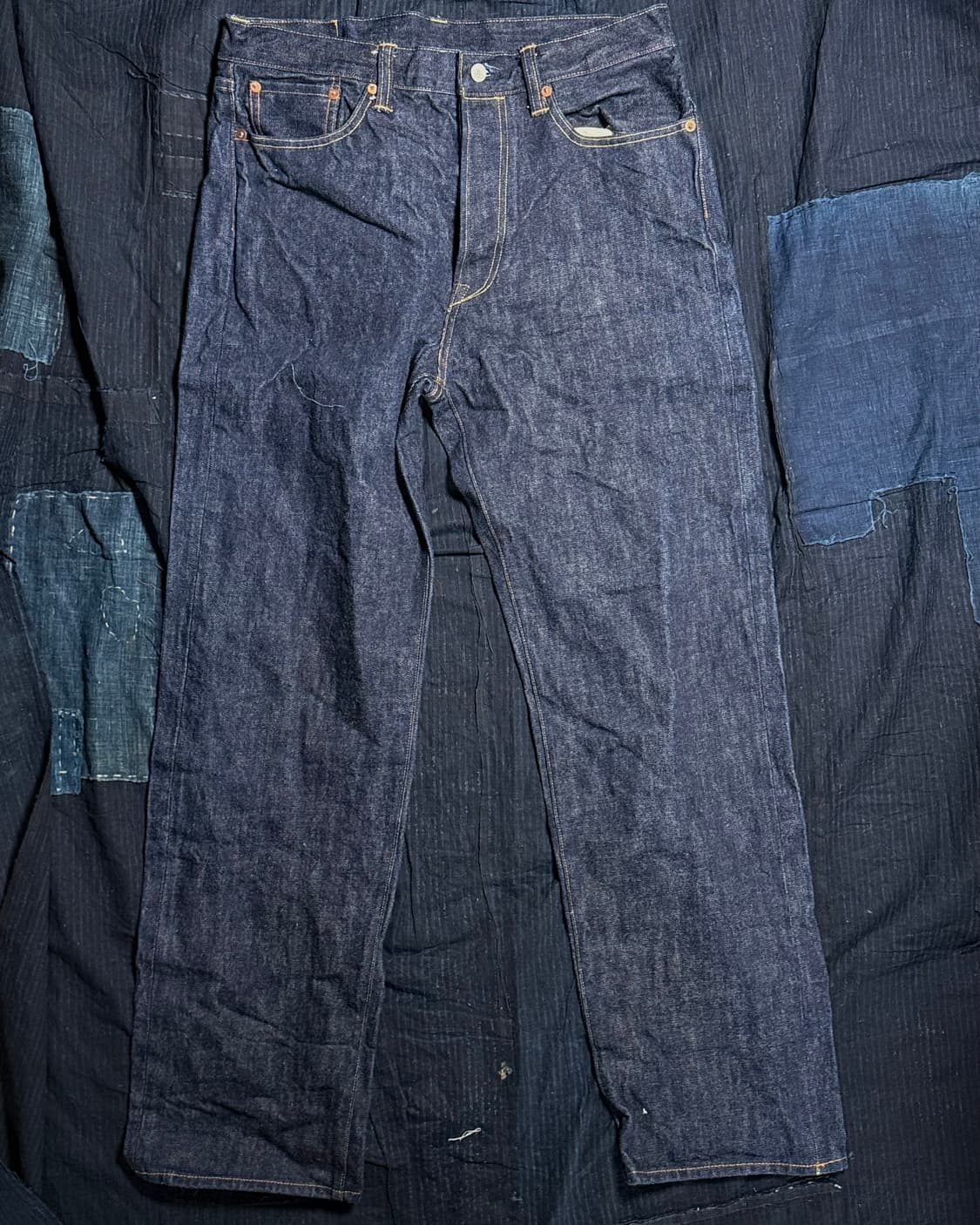 논스탁 15oz 헤비웨이트 셀비지 데님 진 34 상품이미지1