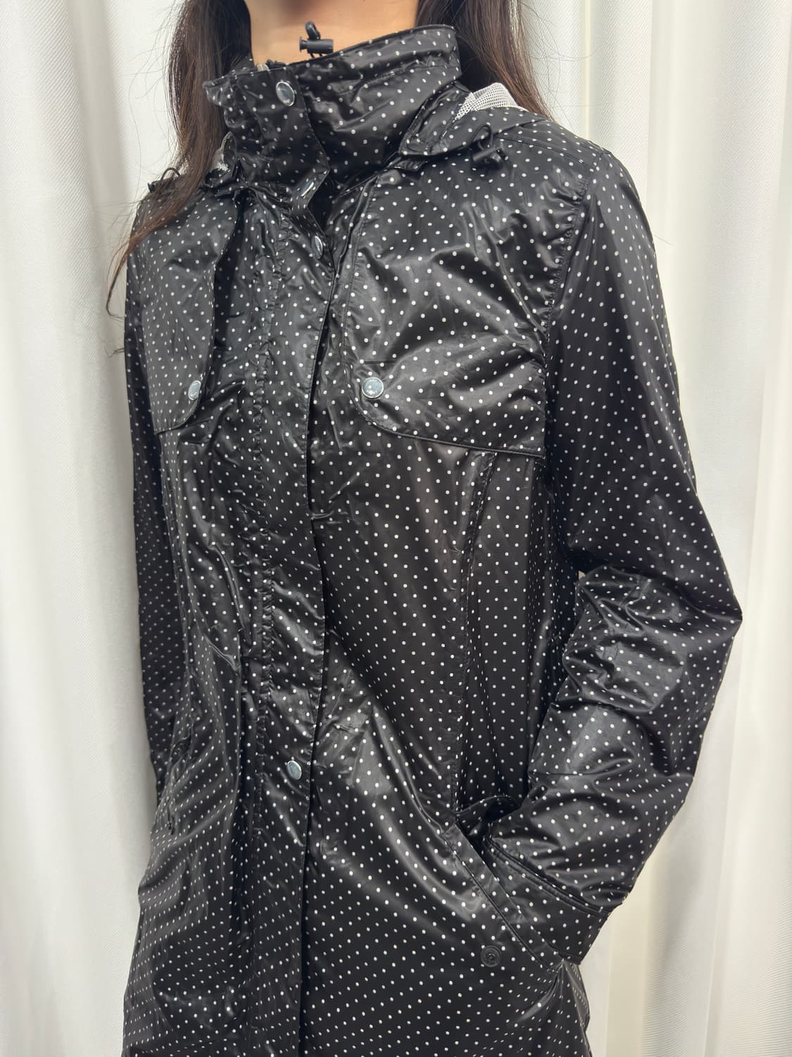 pat dot hood jacket 상품이미지3