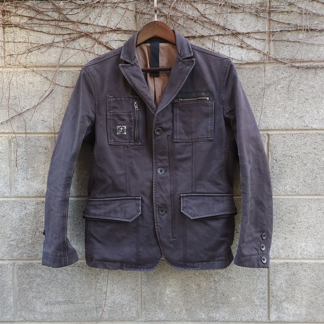 [M] DIESEL VINTAGE 데님 블레이저 남녀 자켓 상품이미지1