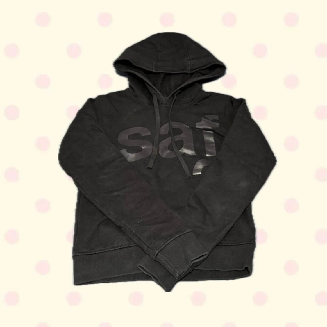 사파리스팟 우먼 1/2 후드 블랙 1사이즈 상품이미지1