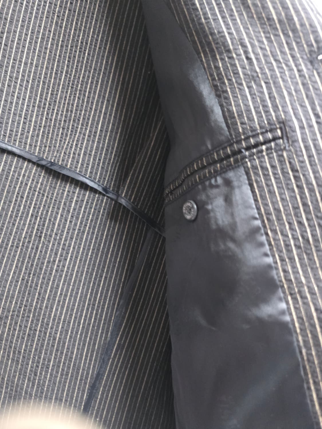 새상품)겟유즈드 스트라이프 간절기 자켓 100 상품이미지4