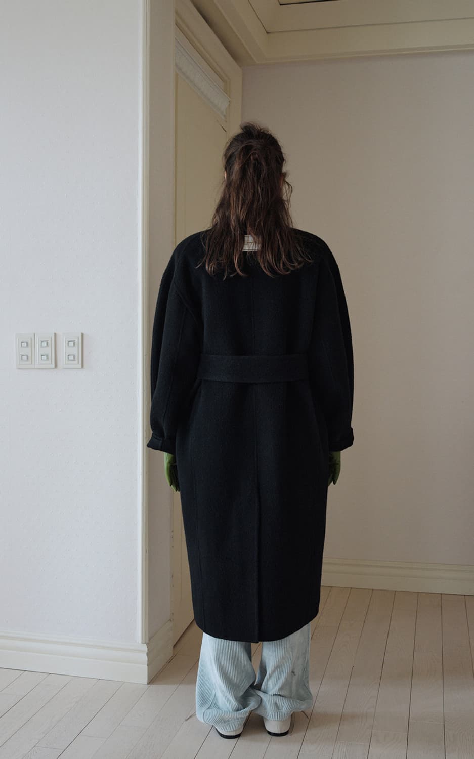 오버듀플레어 QUILTED LINING HANDMADE ALPACA CO 상품이미지4