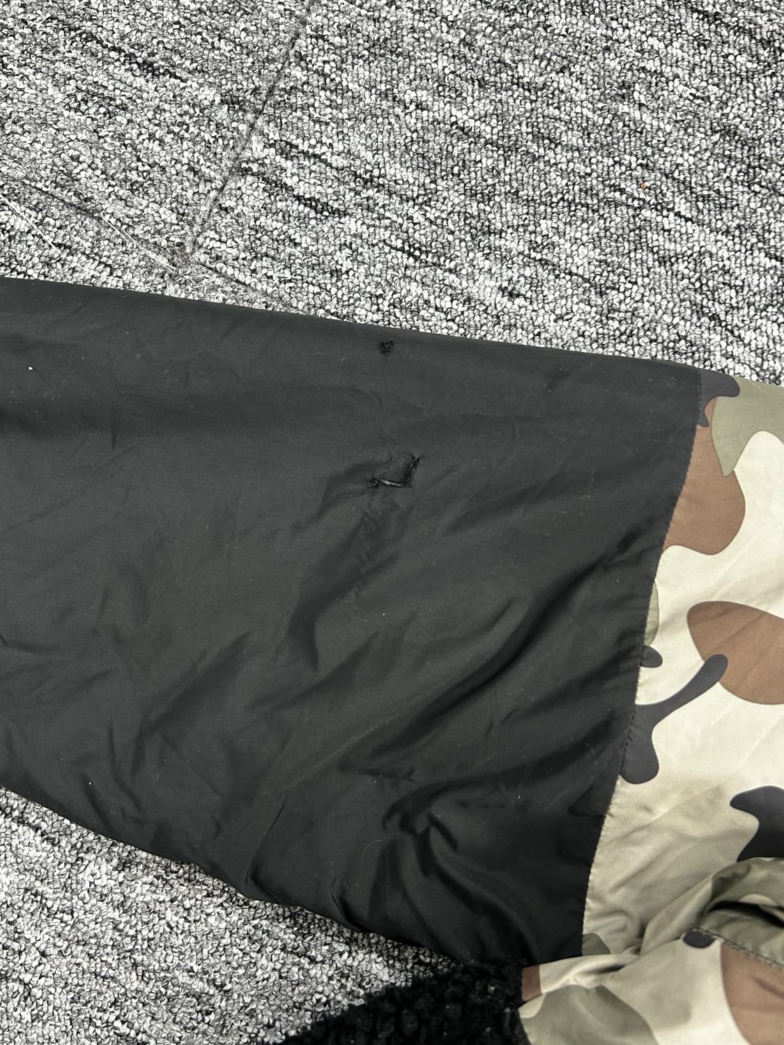 DC 카모 플리스 후드 자켓 M 상품이미지8