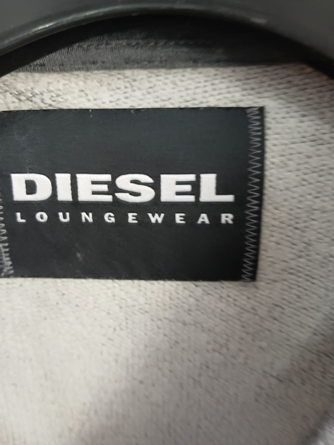 디젤 로고 그레이 맨투맨 티셔츠 상품이미지8