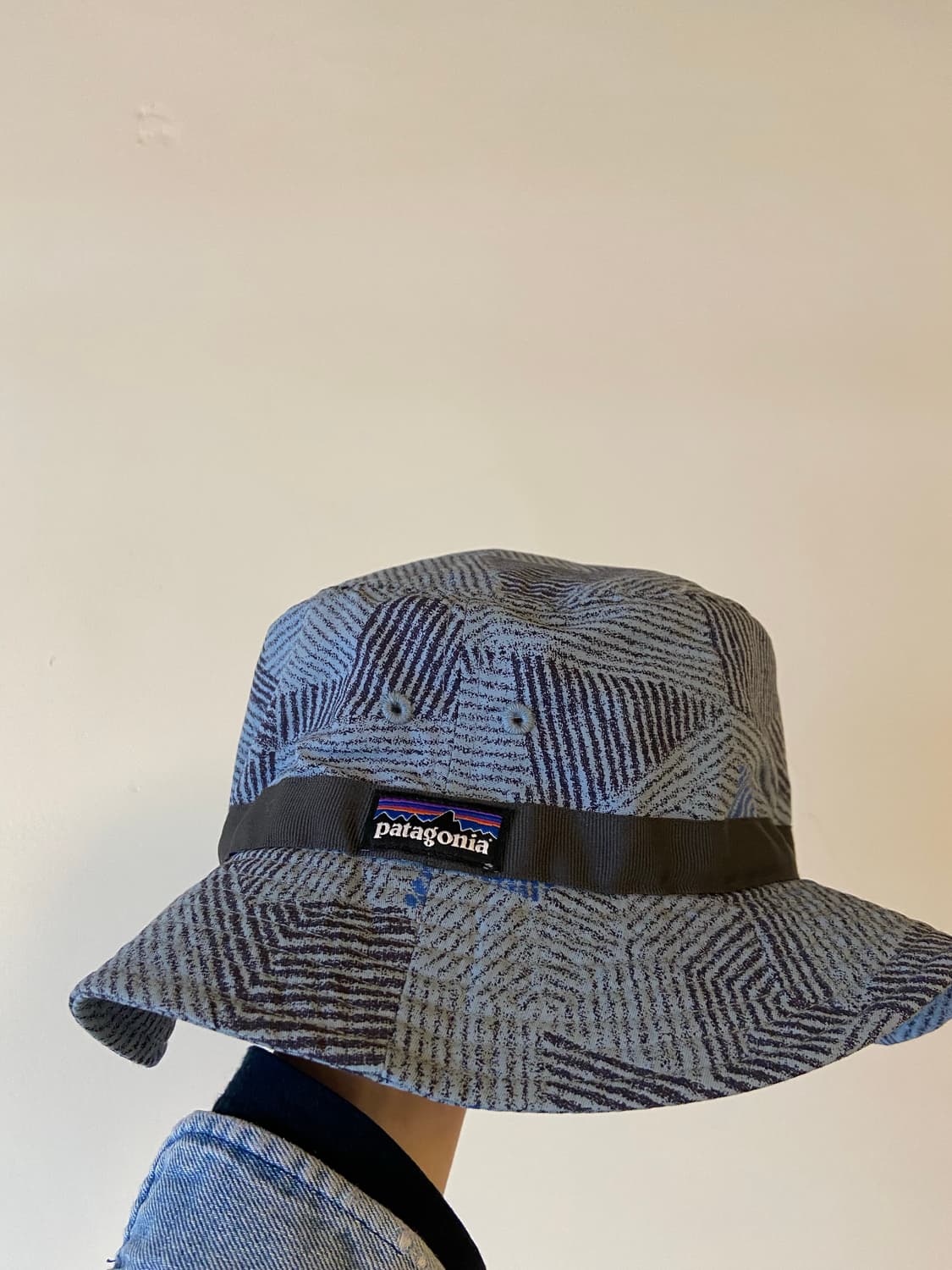 파타고니아 패턴 버킷햇 상품이미지1