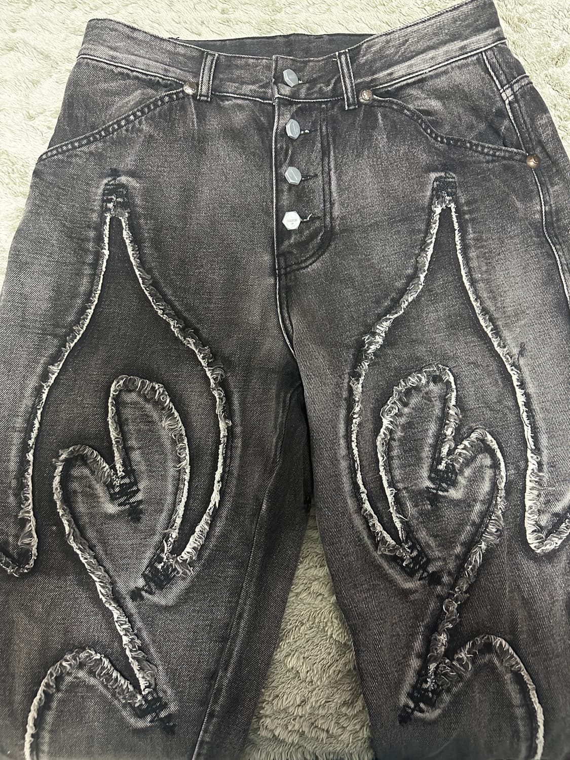 떠그클럽 트라이벌 데님팬츠 2사이즈 (M) 상품이미지1