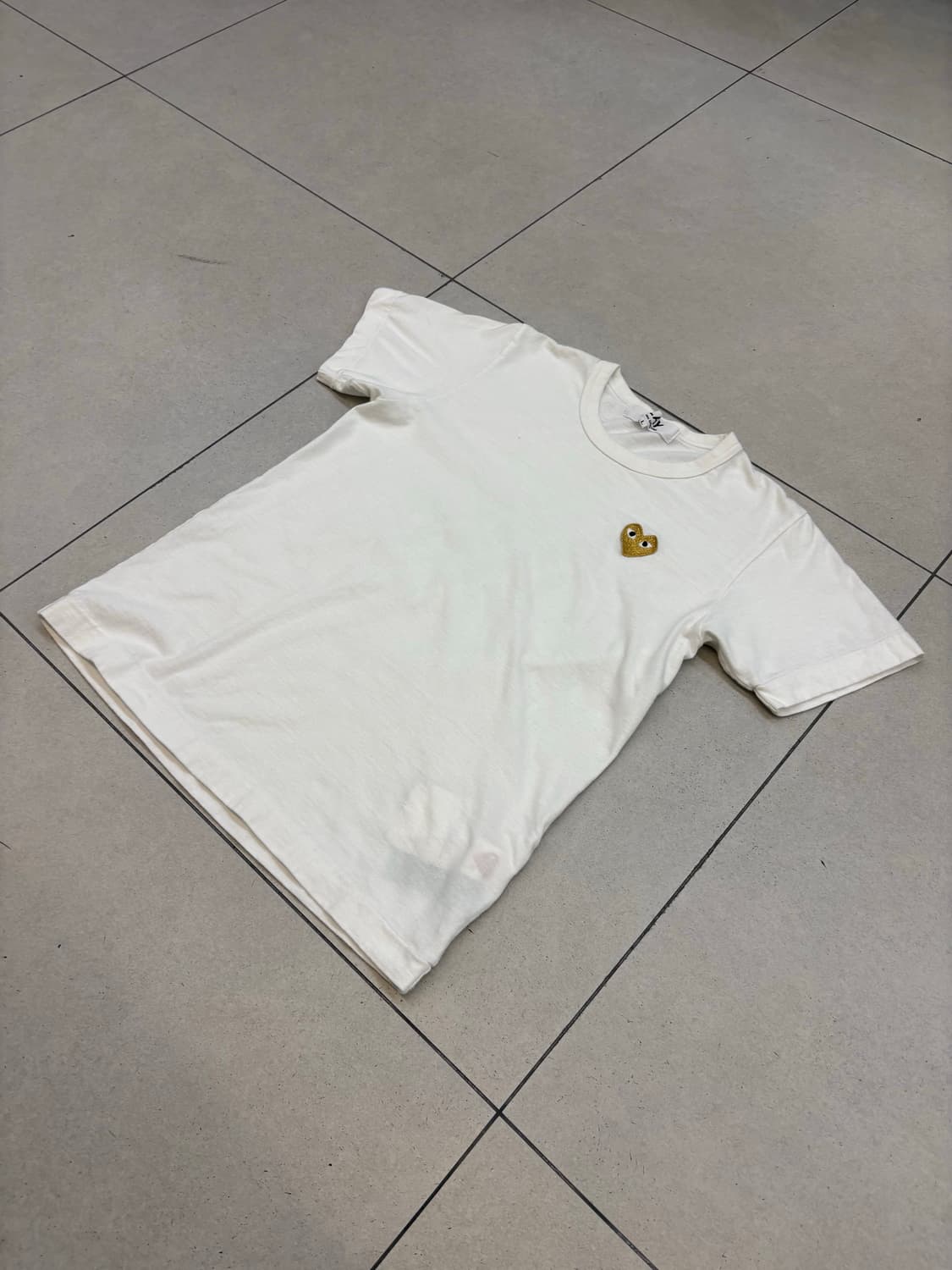 꼼데가르송 플레이 골드와펜 티셔츠 상품이미지4