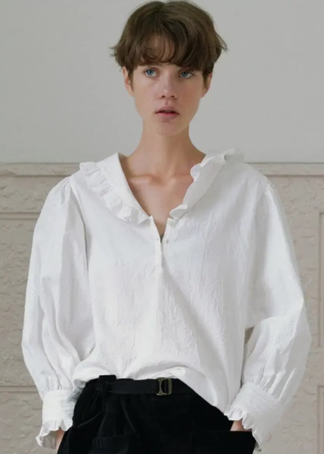 비아플레인 비아달리아 블라우스 새상품 상품이미지1