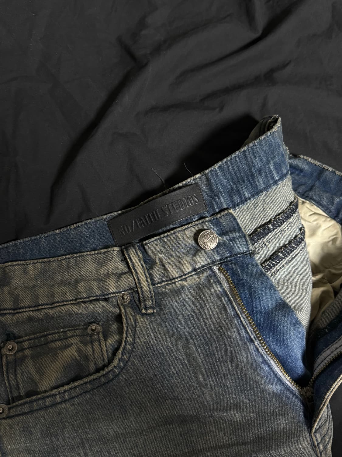 [M] Nofaithstudios 콘크리트 데님 팬츠 상품이미지2