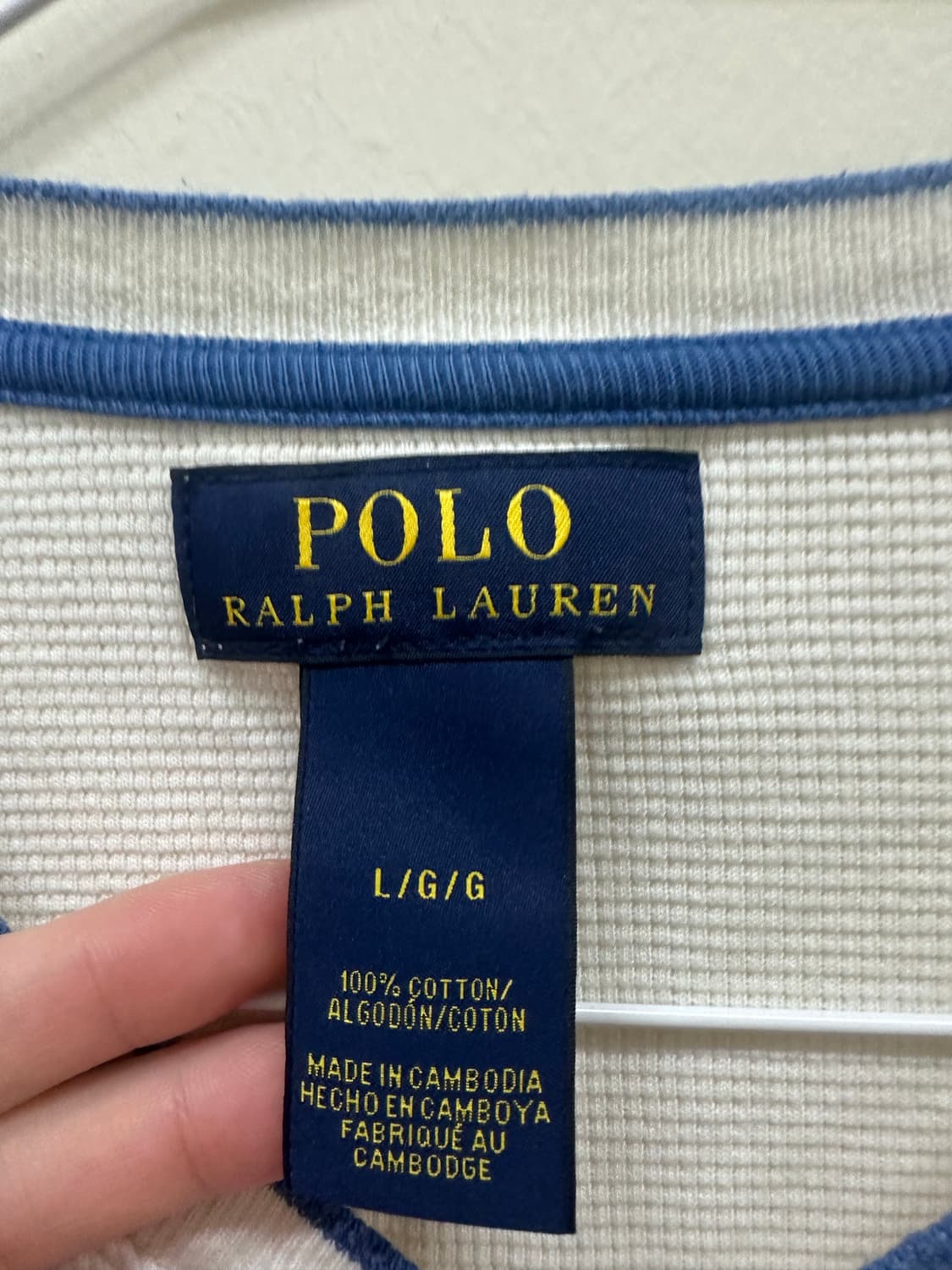 폴로랄프로렌 와플니트 상품이미지5