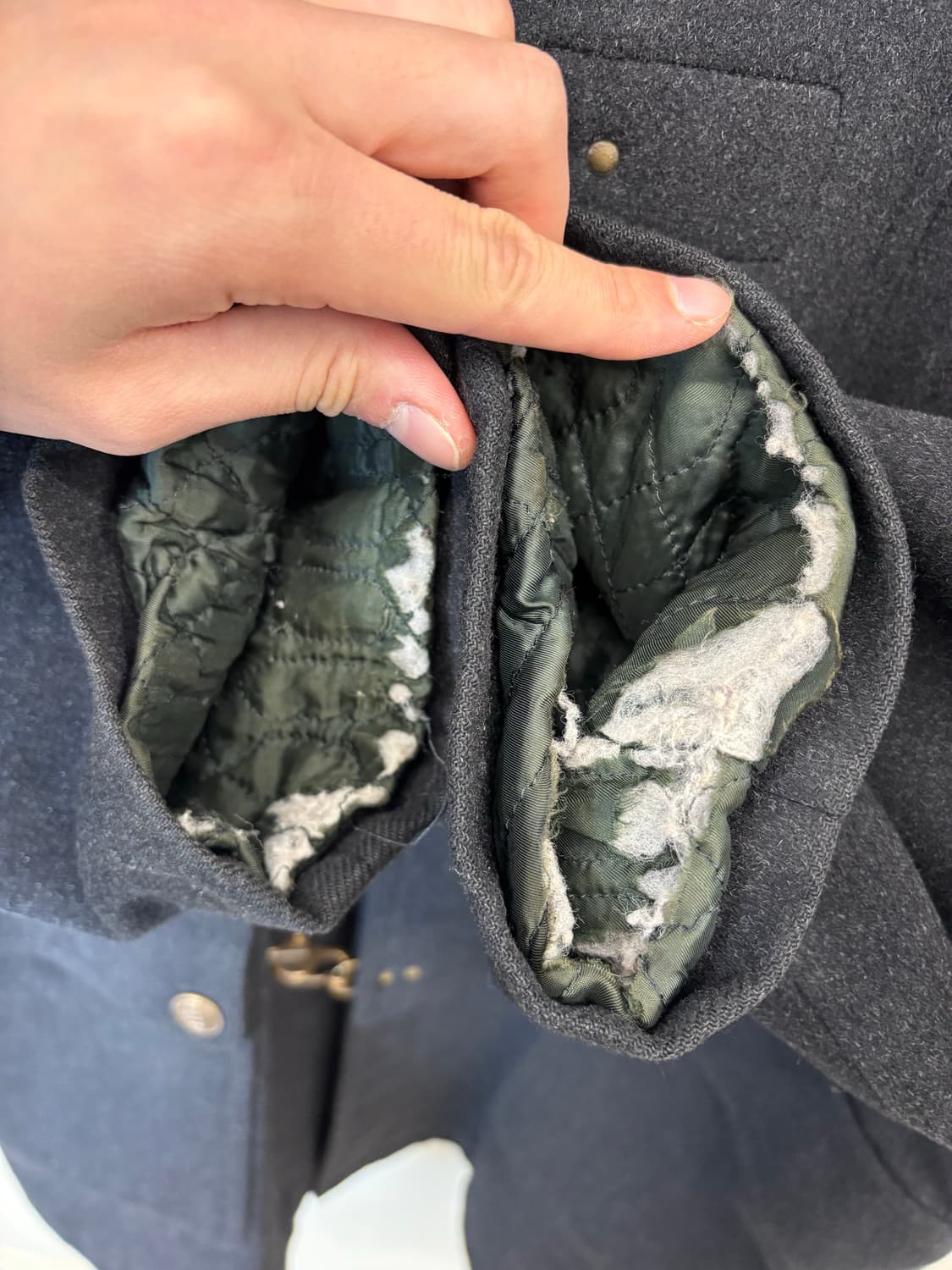 빈티지 파이어맨 울 코트 자켓 상품이미지9