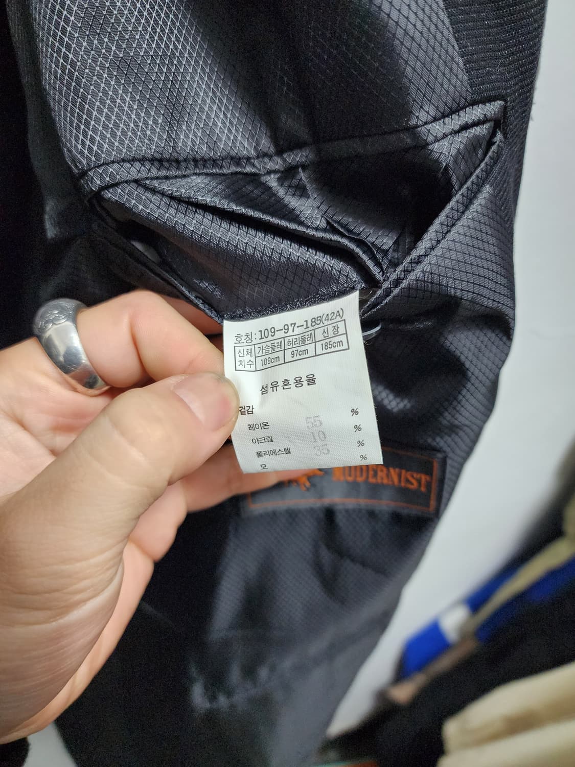 MODERNIST 90s 빈티지 오버핏 블레이저  상품이미지5