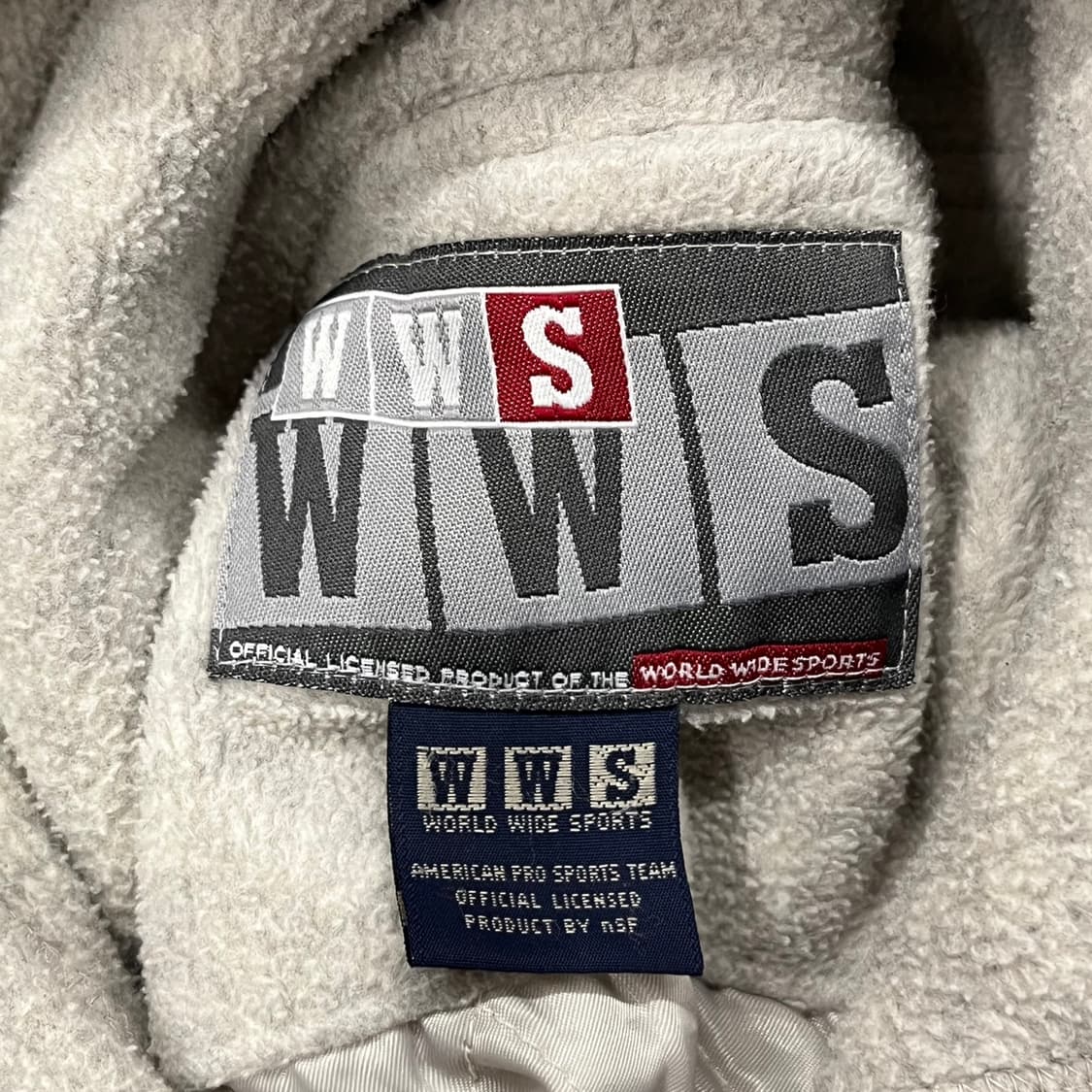 [정품] WWS 시카고 화이트삭스 후리스 후드집업 b14 상품이미지5