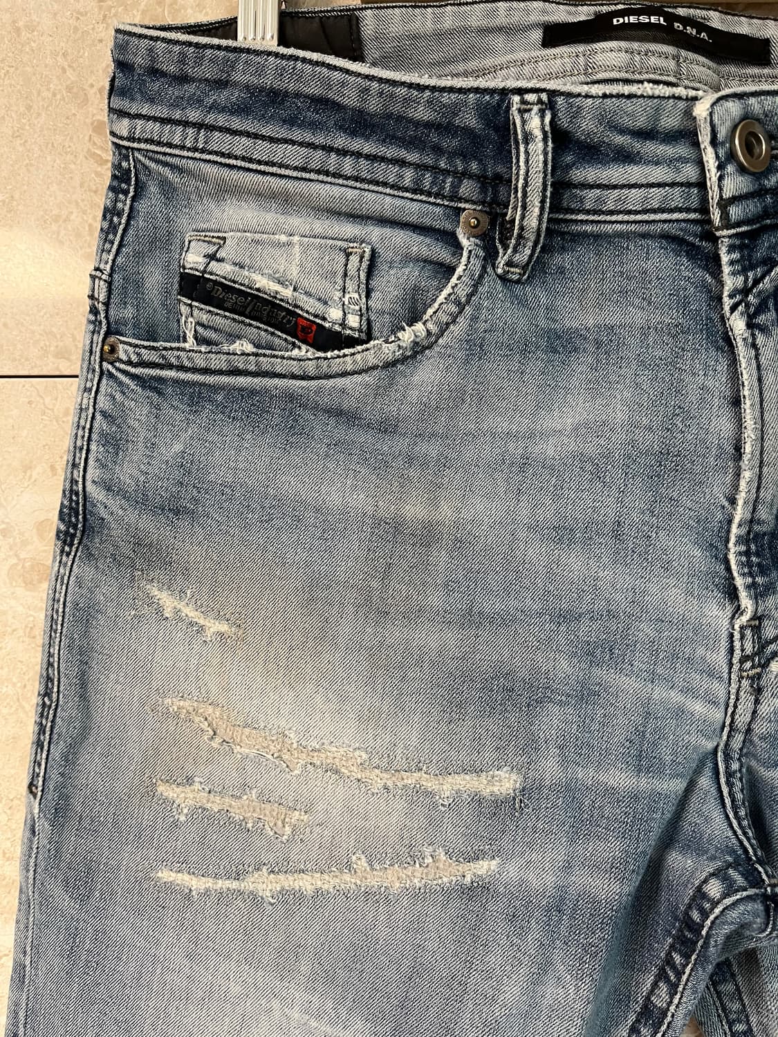 Diesel Thommer 슬림 스키니 데님 W33 L32 상품이미지2