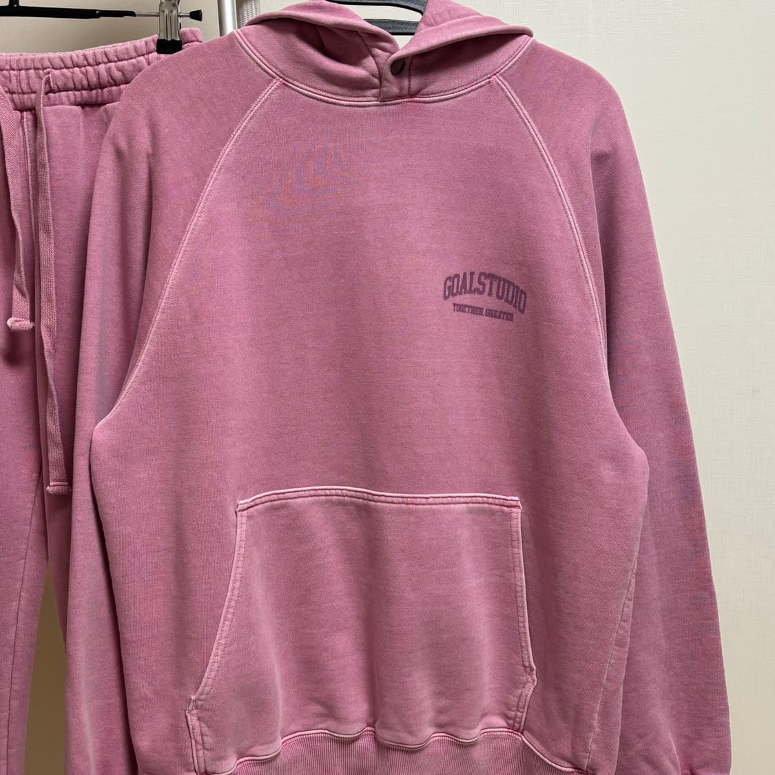 골스튜디오 여성 후드티&조거팬츠 셋업 세트 XS 상품이미지5