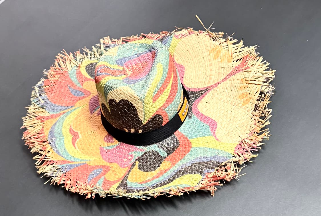 Etro  100% rafia hat  에트로 라피아 햇 상품이미지6