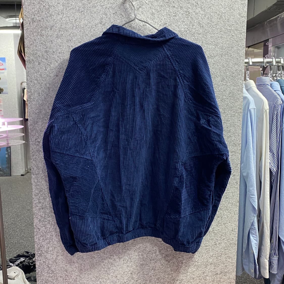 나이키 코듀로이 네이비 집업 B3175 상품이미지3