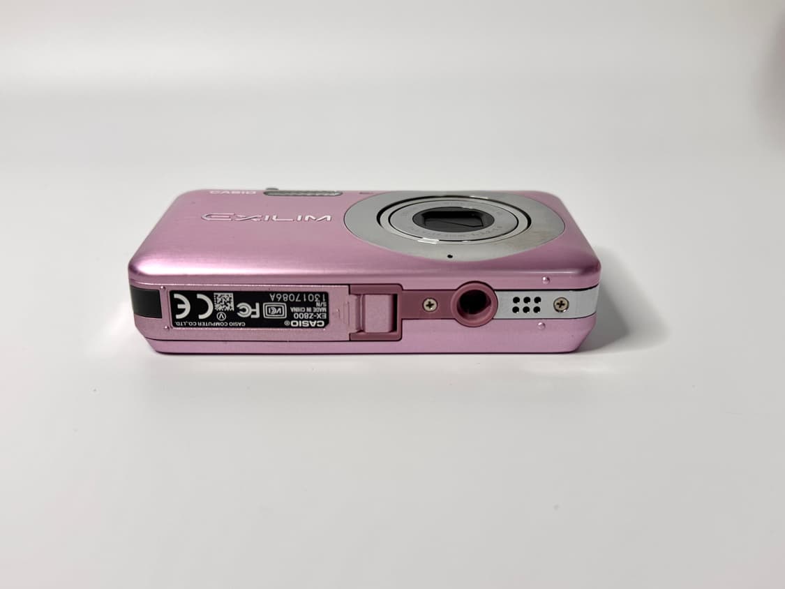 카시오 엑슬림 ex-z800 핑크 디카 상품이미지3