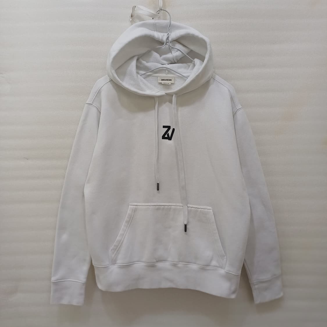 쟈딕앤볼테르 기모 후드 티 여성 XS ~ S 도톰 흰색 사랑봉봉 상품이미지3