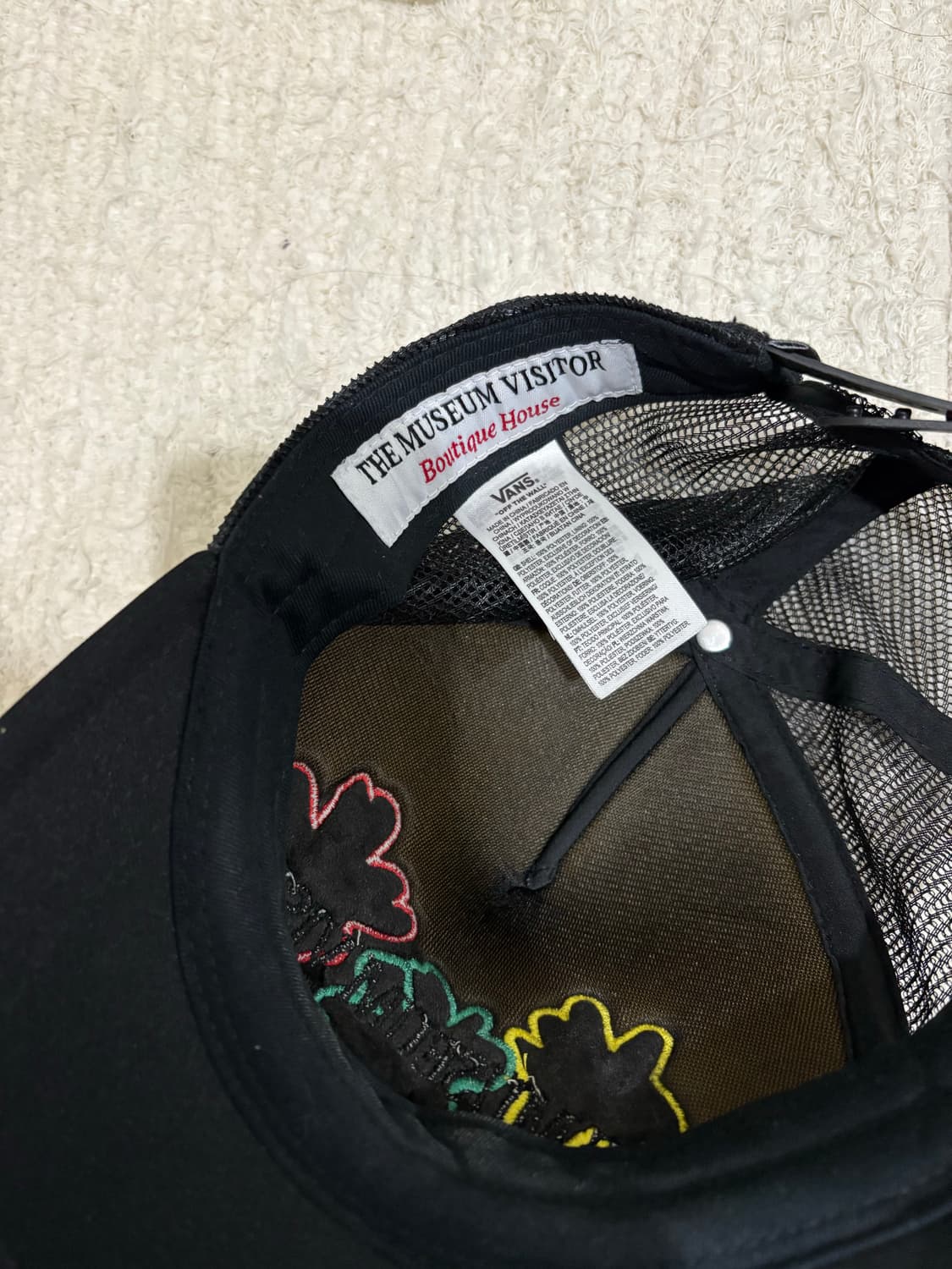 반스x뮤지엄비지터 캡 (네고 가능) 상품이미지2