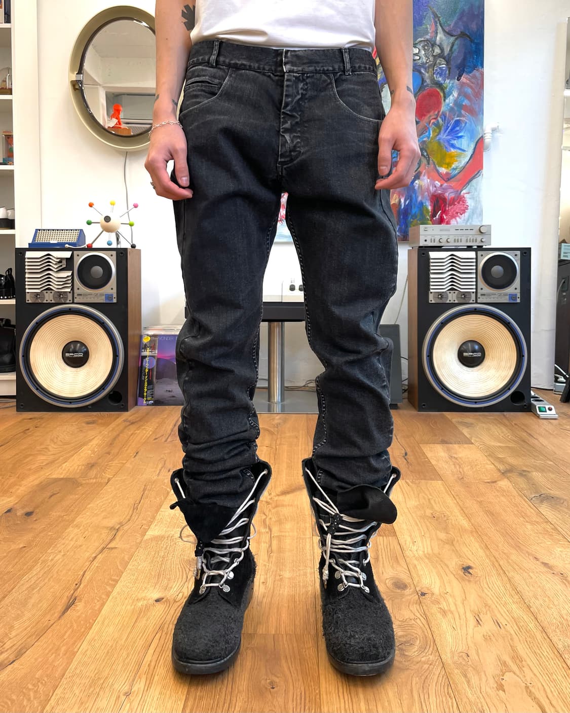 [M] 다미르도마 사일런트 데님 팬츠 상품이미지1