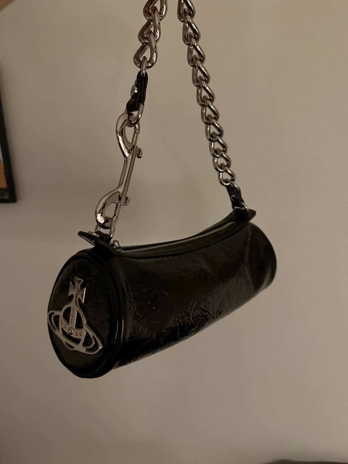 비비안웨스트우드 실버 체인백 상품이미지2