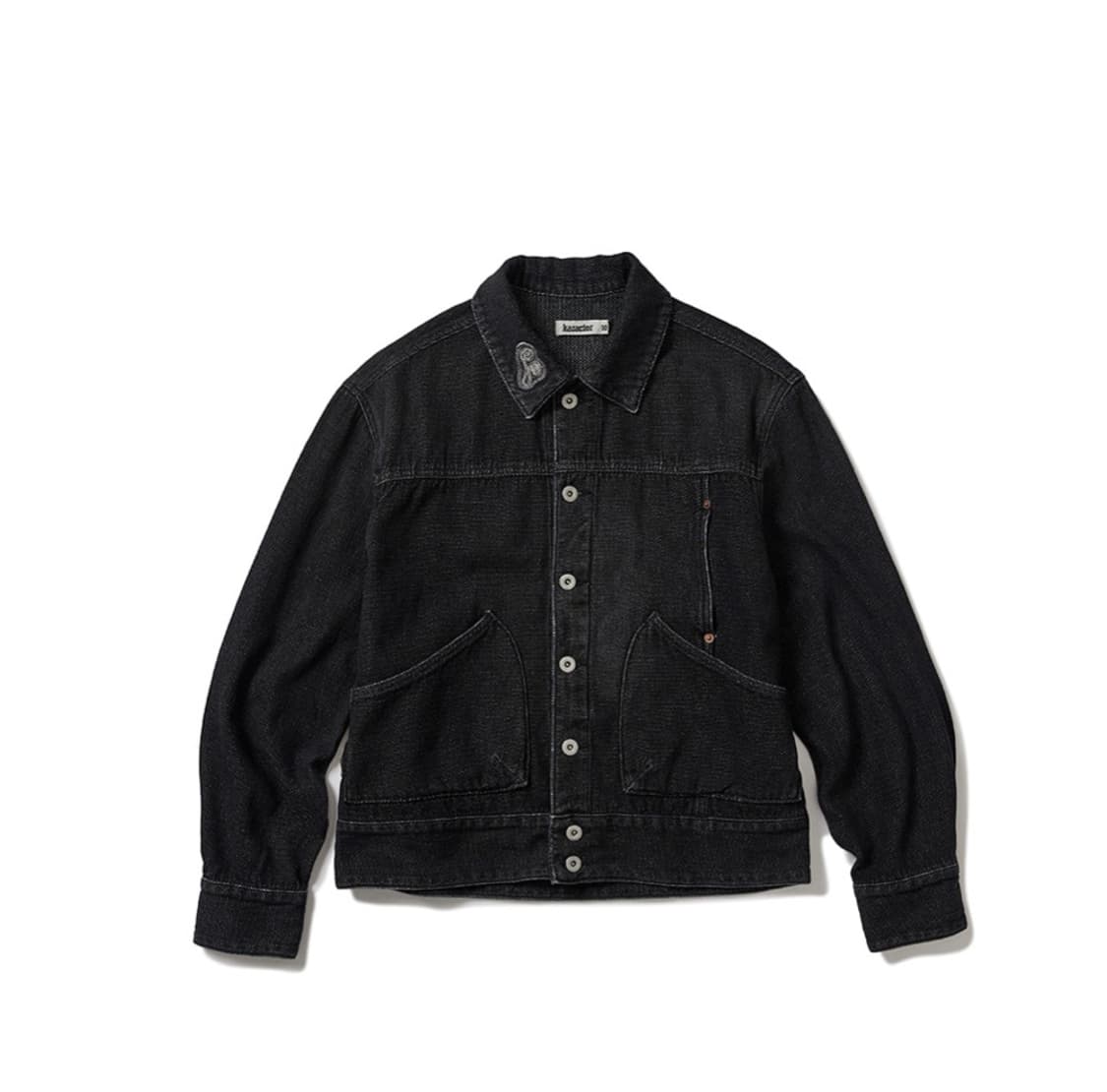 카락터 웨스턴 흑청 자켓 상품이미지1